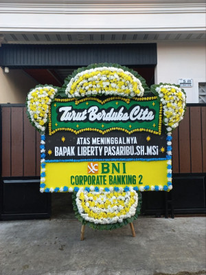 Papan Bunga Duka di Banjarmasin Tengah