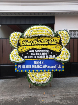 Papan Bunga Duka di Banjarmasin Tengah