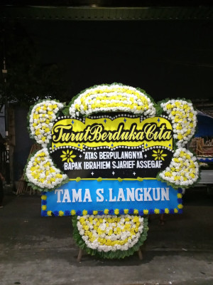 Papan Bunga Duka di Banjarmasin Tengah