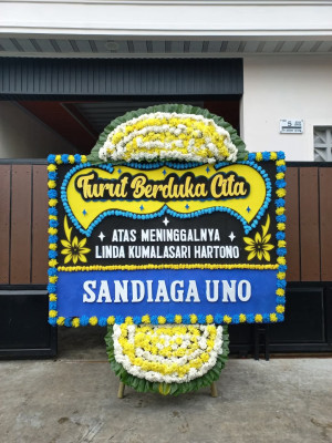Papan Bunga Duka di Banjarmasin Tengah