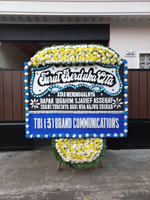 Papan Bunga Duka di Banjarmasin Tengah
